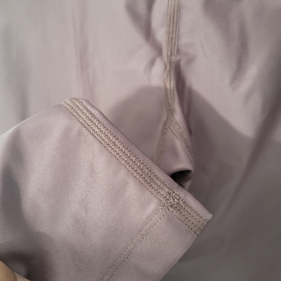 Filippa K Mauve Cropped Gloss Leggings - Picture 7 of 11